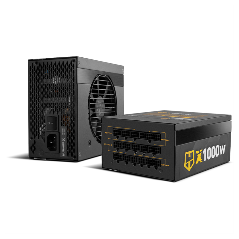 FUENTE ALIMENTACION NOX HUMMER X 1000W 80+GOLD ATX NEGRO