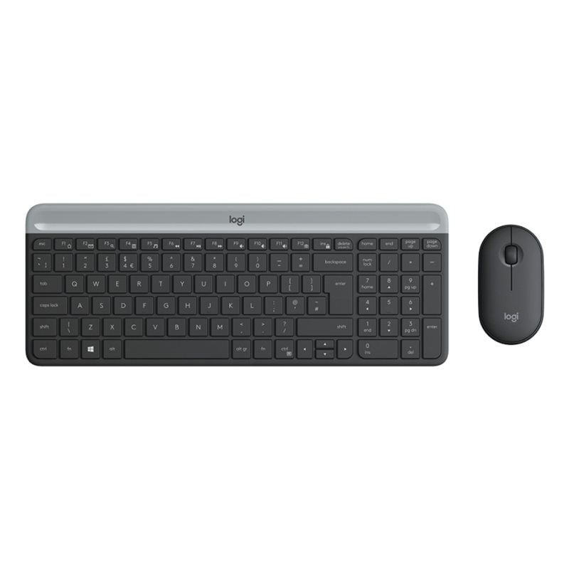 COMBO TECLADO RATON LOGITECH COMBO MK470 INALAMBRICO GRAFITO