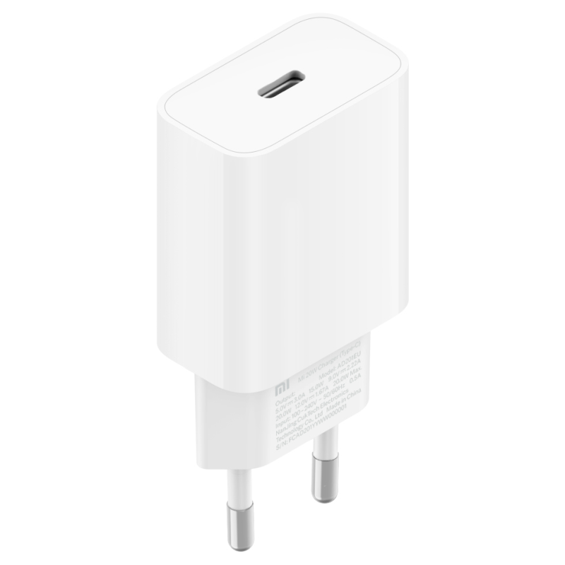 CARGADOR XIAOMI MI FAST CHARGER C 20W CARGADOR RAPIDO TIPO C