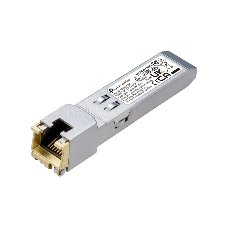 MODULO SFP+ TP LINK OMADA TL-SM5310-T CONVERSOR 1x10G RJ45 MODULO SFP+ TP LINK OMADA TL-SM5310-T CONVERSOR 1x10G RJ45