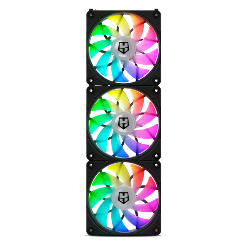 VENTILADOR CAJA NOX HUMMER EASYLINK ARGB FANS KIT NEGROS VENTILADOR CAJA NOX HUMMER EASYLINK ARGB FANS KIT NEGROS
