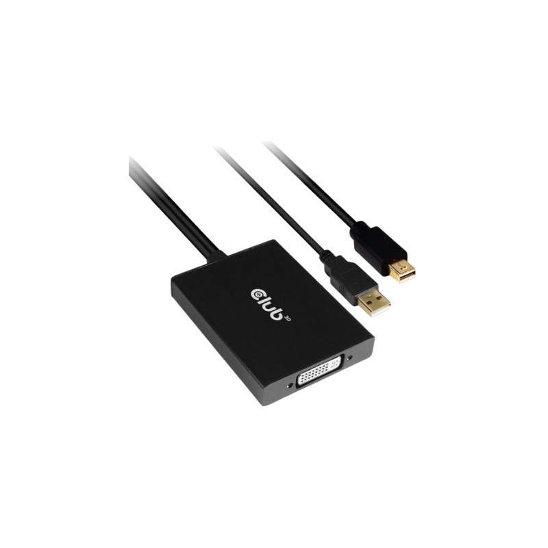 ADAPTADOR ACTIVO CLUB3D MINI-DP A DUAL LINK DVI