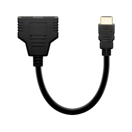 ADAPTADOR HDMI (M) A HDMI (H) SAVIO AK-77