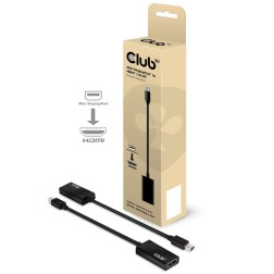 CABLE MINI DISPLAYPORT A DP 1-4 CLUB3D M-H