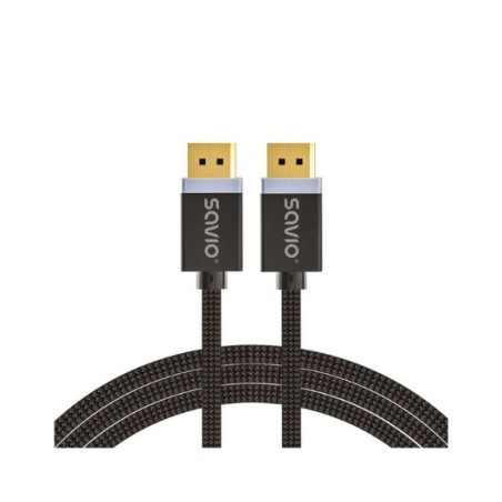 CABLE SAVIO DISPLAYPORT A DISPLAYPORT 2M M-M