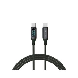 CABLE USB-C SAVIO CL-174 NEGRO