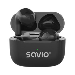 AURICULARES INALAMBRICOS SAVIO TWS-02 PRO BLACK