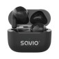 AURICULARES INALAMBRICOS SAVIO TWS-02 PRO BLACK