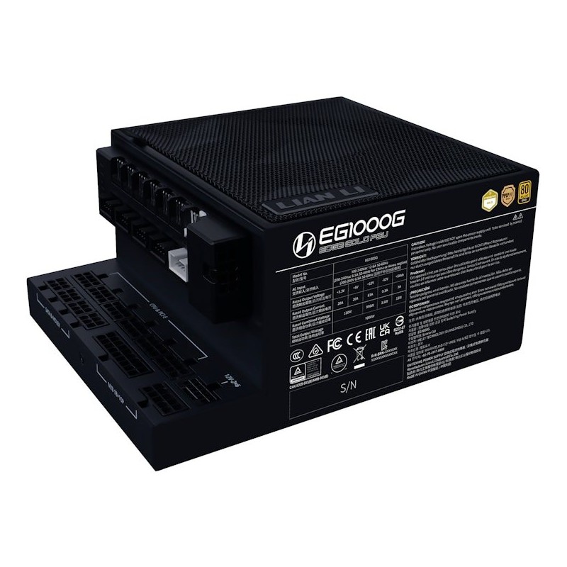 FUENTE DE ALIMENTACION ATX LIAN LI EDGE GOLD 1000W BLACK+HU