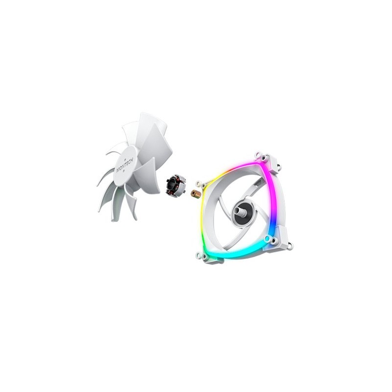 VENTILADOR 120X120 MONTECH AX120 PWM WHITE VENTILADOR 120X120 MONTECH AX120 PWM WHITE