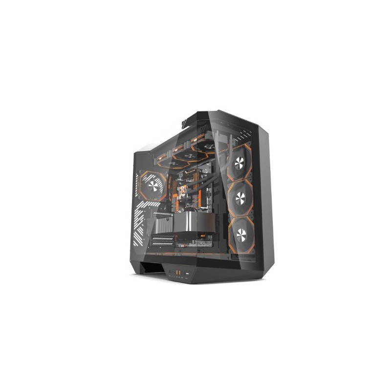 TORRE DARKFLASH DY470 NEGRA ATX