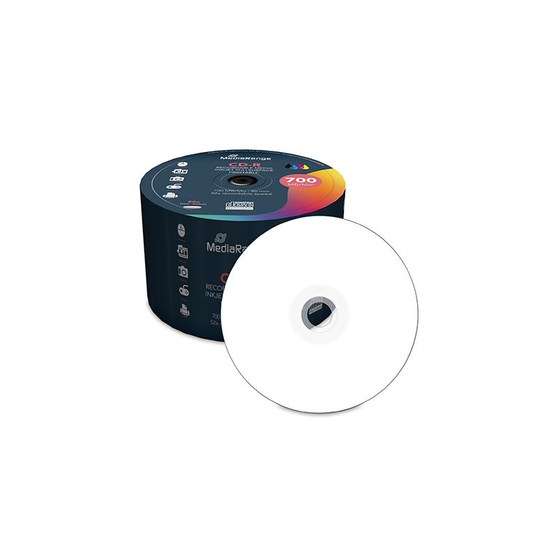 CONSUMIBLE MEDIARANGE CD-R MR208 700MB 50PCS