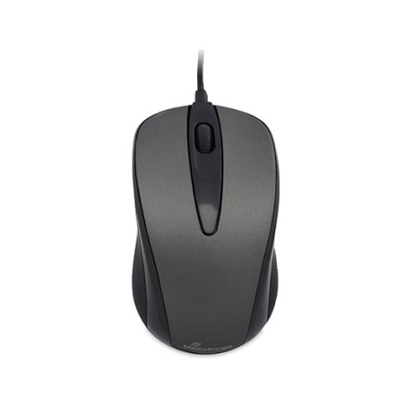 RATON OPTICO MEDIARANGE MROS201 BK-GREY