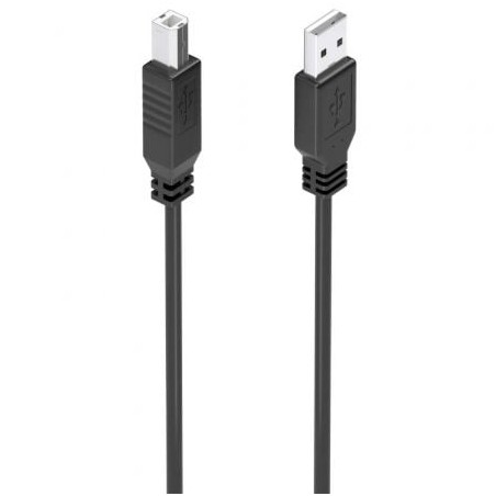CABLE USB 2-0 AISENS CON AMPLIFICADOR TIPO A-M-B-M, NEGRO, 10M