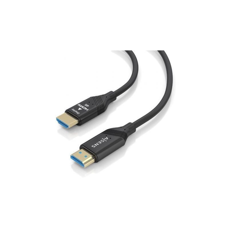CABLE HDMI AISENS V2-0 OPTICO ACTIVO AOC 4K60HZ 18GBPS A-M-A-M 20M NEGRO