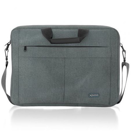 Maletín Aisens ASBG-BC025-GR para Portátiles hasta 15-6"- Gris
