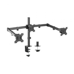 Soporte de Mesa para 3 Monitores Aisens DT27TSR-061- Giratorio- Inclinable- hasta 7kg