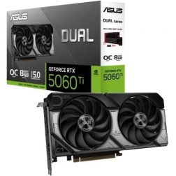 Tarjeta Gráfica Asus Dual GeForce RTX 5060 Ti OC- 8GB GDDR7