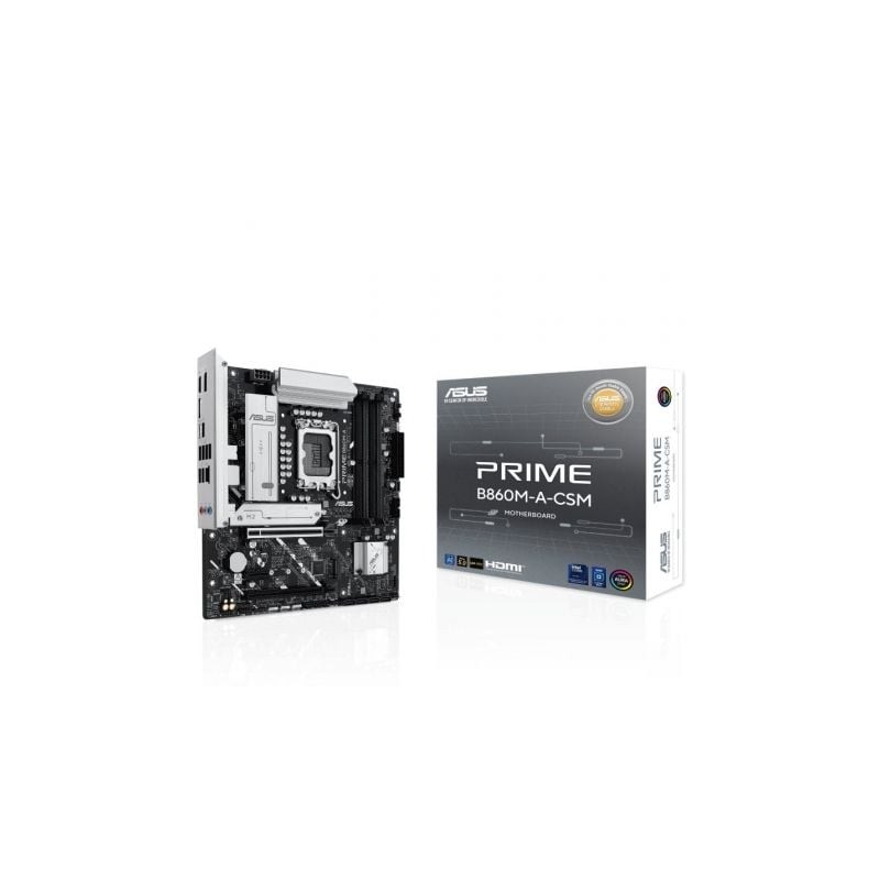 Placa Base Asus PRIME B860M-A CSM Socket 1851- DDR5- PCIe 5-0- Micro ATX