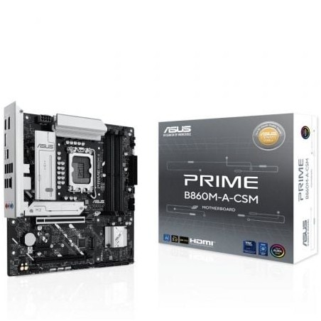 Placa Base Asus PRIME B860M-A CSM Socket 1851- DDR5- PCIe 5-0- Micro ATX