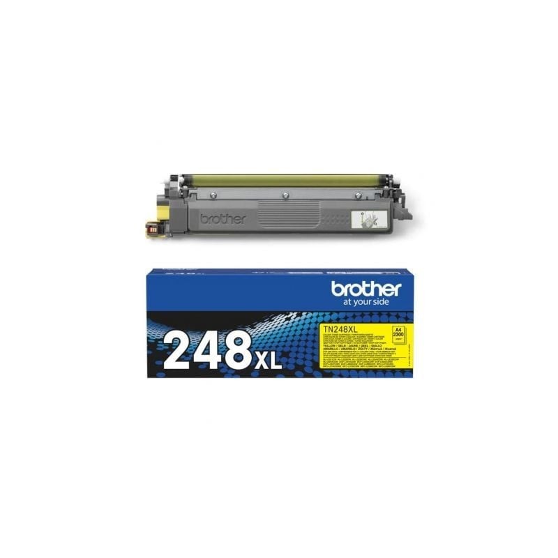 Tóner Original Brother TN248XLY Alta Capacidad- Amarillo Tóner Original Brother TN248XLY Alta Capacidad- Amarillo