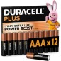 Pack de 12 Pilas AAA Duracell Plus Power Boost DPBLR3B12- 1-5V- Alcalinas Pack de 12 Pilas AAA Duracell Plus Power Boost DPBLR3B12- 1-5V- Alcalinas