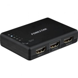 Conmutador HDMI Fonestar FO-22SW51- 5 Entradas-1 Salida