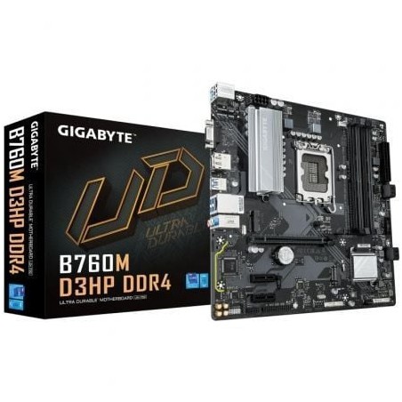 Placa Base Gigabyte B760M D3HP DDR4 Socket 1700- DDR4- PCIe 4-0- Micro ATX