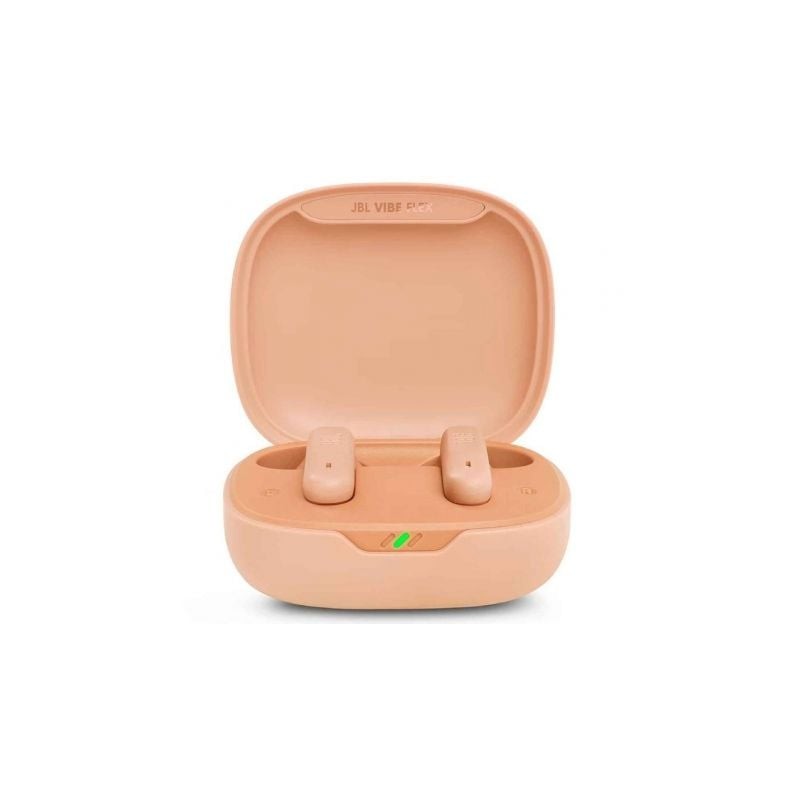 Auriculares Bluetooth JBL Vibe Flex con estuche de carga- Autonomía 8h- Beige Auriculares Bluetooth JBL Vibe Flex con estuche de carga- Autonomía 8h- Beige