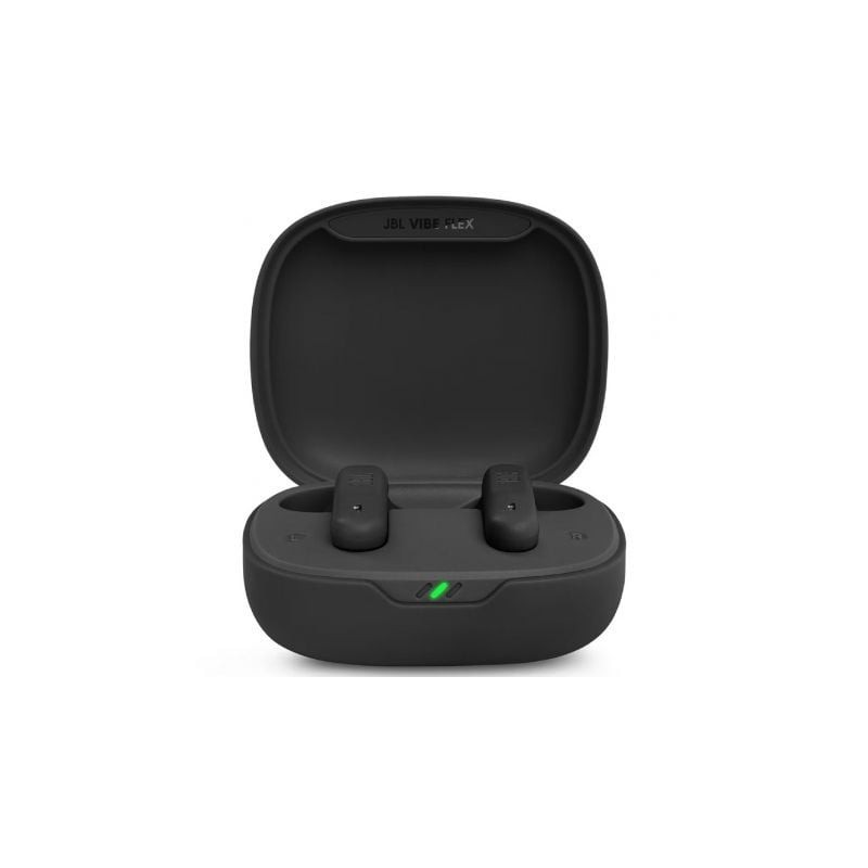 Auriculares Bluetooth JBL Vibe Flex con estuche de carga- Autonomía 8h- Negro