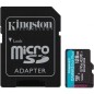 Tarjeta de Memoria Kingston CANVAS Go! Plus 128GB microSD XC con Adaptador- Clase 10- 200MBs