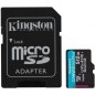 Tarjeta de Memoria Kingston CANVAS Go! Plus 512GB microSD XC con Adaptador- Clase 10- 200MBs