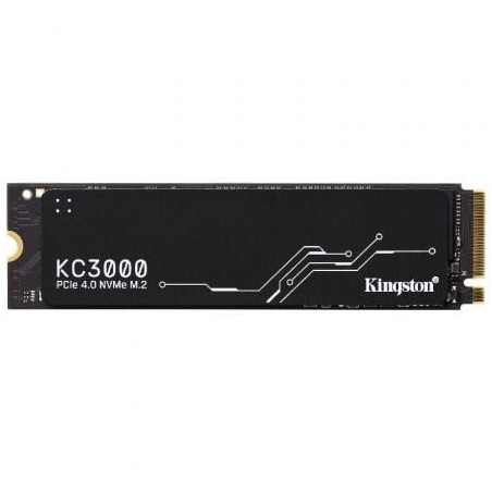 Disco SSD Kingston KC3000 512GB- M-2 2280 PCIe Gen4- con Disipador de Calor- Full Capacity