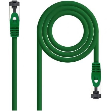 Cable de Red RJ45 SSTP Nanocable 10-20-2001-GR Cat-8-1- 1m- Verde