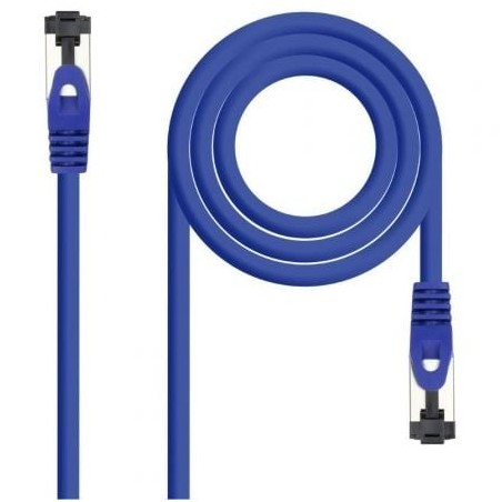 Cable de Red RJ45 SSTP Nanocable 10-20-2002-BL Cat-8-1- 2m- Azul