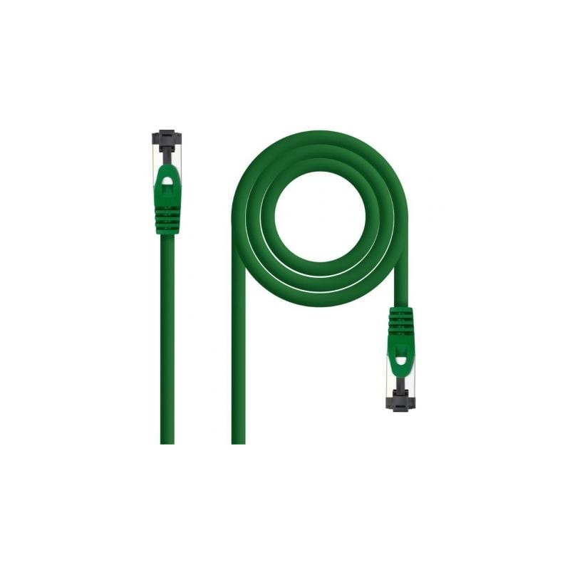 Cable de Red RJ45 SSTP Nanocable 10-20-2002-GR Cat-8-1- 2m- Verde