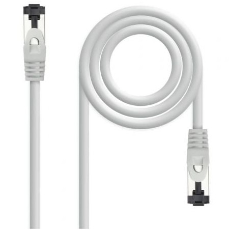 Cable de Red RJ45 SSTP Nanocable 10-20-2005 Cat-8-1- 5m- Gris