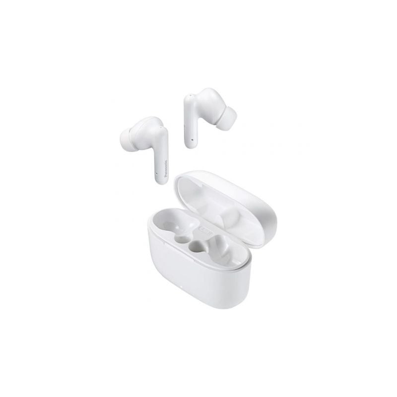 Auriculares Bluetooth Panasonic RZ-B110W con estuche de carga- Autonomía 6h- Blancos
