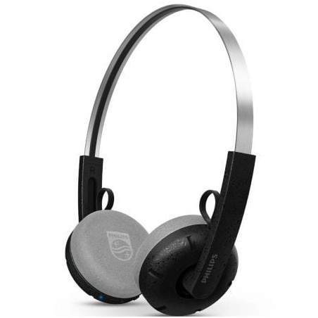 Auriculares Inalámbricos Philips 2000 series TAH2000BK- con Micrófono- Bluetooth- Negros