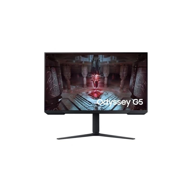 Monitor Gaming Samsung Odyssey G5 S27CG510EU 27"- QHD- 1ms- 165Hz- VA- Regulable en altura- Negro