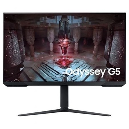 Monitor Gaming Samsung Odyssey G5 S27CG510EU 27"- QHD- 1ms- 165Hz- VA- Regulable en altura- Negro
