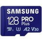 Tarjeta de Memoria Samsung PRO Plus 2023 128GB microSD XC- Clase 10- 180MBs Tarjeta de Memoria Samsung PRO Plus 2023 128GB microSD XC- Clase 10- 180MBs