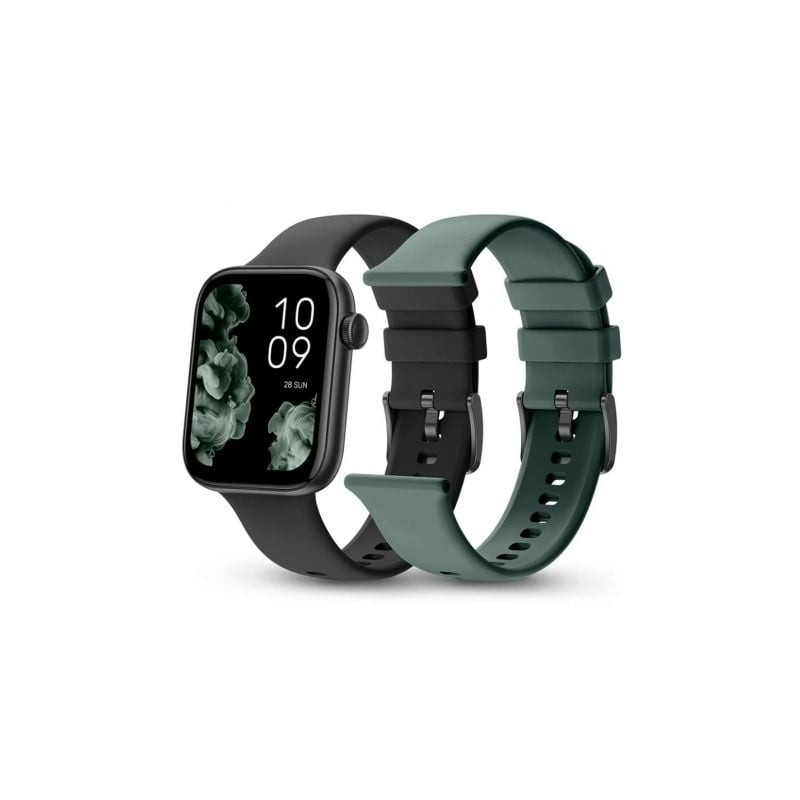 Smartwatch SPC Smartee Duo 2 9650N- Notificaciones- Frecuencia Cardíaca- Negro- Incluye Correa Extra
