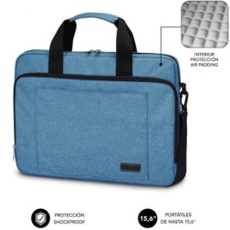Mochila Subblim Air Padding Laptop Bag para Portátiles hasta 15-6"- Azul