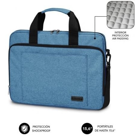 Mochila Subblim Air Padding Laptop Bag para Portátiles hasta 15-6"- Azul