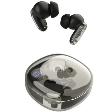 Auriculares Bluetooth Mars Gaming MHIB2 con estuche de carga- Autonomía 7h- Negros