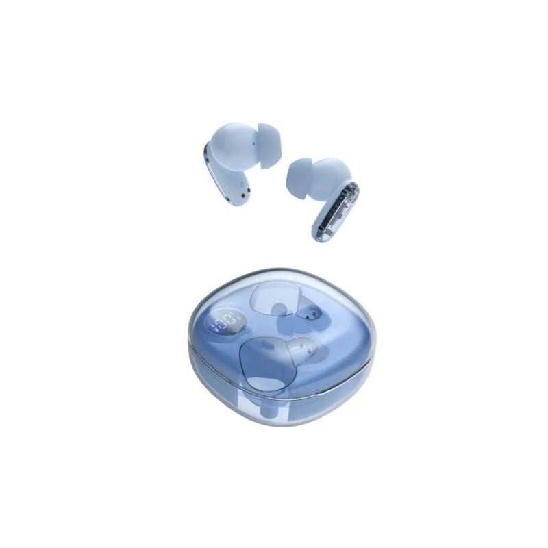 Auriculares Bluetooth Mars Gaming MHIB2 con estuche de carga- Autonomía 7h- Azules