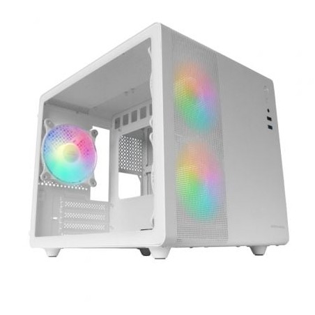 FCaja Gaming Minitorre Mars Gaming MC-400- Blanca