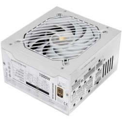 Fuente de Alimentación Mars Gaming MPB1000PSI- 1000W- Ventilador 14cm- 80 Plus Gold- Blanca