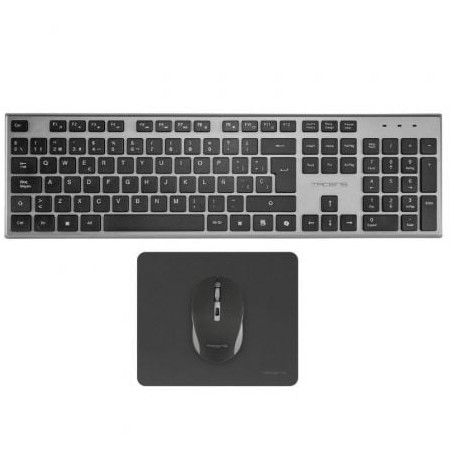 Pack Gaming Tacens ZENITH- Teclado Inalámbrico + Ratón Inalámbrico + Alfombrilla